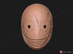 the legion frank mask - dead by daylight - the horror mask 3d print model Modelo de Impressão 3D