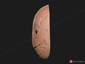 the legion frank mask - dead by daylight - the horror mask 3d print model Modelo de Impressão 3D