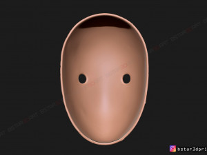 the legion frank mask - dead by daylight - the horror mask 3d print model Modelo de Impressão 3D