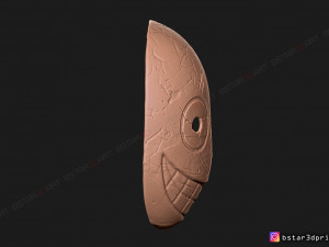 the legion frank mask - dead by daylight - the horror mask 3d print model Modelo de Impressão 3D