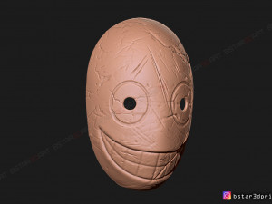 the legion frank mask - dead by daylight - the horror mask 3d print model Modelo de Impressão 3D