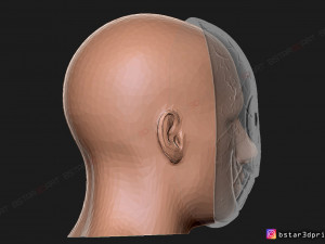 the legion frank mask - dead by daylight - the horror mask 3d print model Modelo de Impressão 3D