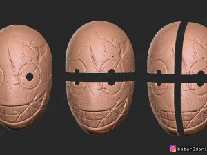 the legion frank mask - dead by daylight - the horror mask 3d print model Modelo de Impressão 3D