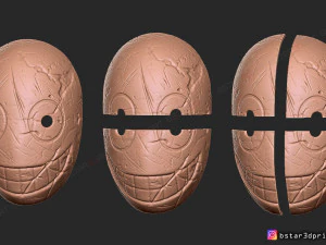 the legion frank mask - dead by daylight - the horror mask 3d print model 3D Print Model