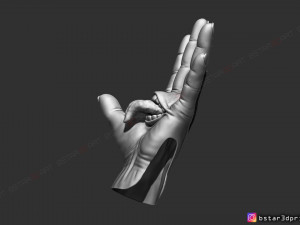 yuji itadori hand - sukuna mouth - jujutsu kaisen cosplay decor 3d print model 3D Принт Модель