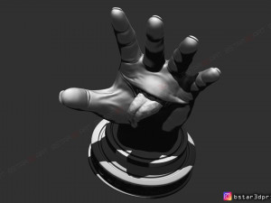 yuji itadori hand - sukuna mouth - jujutsu kaisen cosplay decor 3d print model 3D Принт Модель