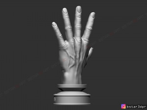 yuji itadori hand - sukuna mouth - jujutsu kaisen cosplay decor 3d print model 3D Принт Модель