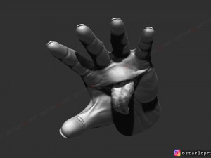 yuji itadori hand - sukuna mouth - jujutsu kaisen cosplay decor 3d print model 3D Принт Модель