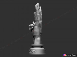 yuji itadori hand - sukuna mouth - jujutsu kaisen cosplay decor 3d print model 3D Принт Модель