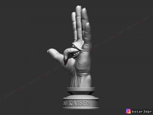 yuji itadori hand - sukuna mouth - jujutsu kaisen cosplay decor 3d print model 3D Принт Модель