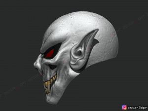 morbius mask - marvel comics - darcula halloween cosplay 3d print model Model do druku 3D