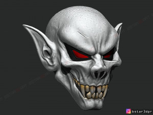 morbius mask - marvel comics - darcula halloween cosplay 3d print model Model do druku 3D
