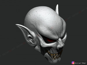 morbius mask - marvel comics - darcula halloween cosplay 3d print model Model do druku 3D