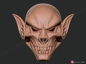 morbius mask - marvel comics - darcula halloween cosplay 3d print model Model do druku 3D