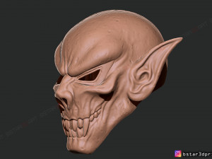 morbius mask - marvel comics - darcula halloween cosplay 3d print model Model do druku 3D