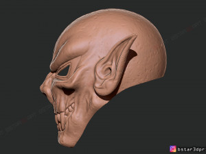 morbius mask - marvel comics - darcula halloween cosplay 3d print model Model do druku 3D