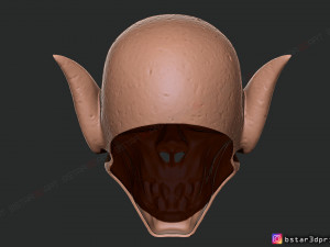 morbius mask - marvel comics - darcula halloween cosplay 3d print model Model do druku 3D