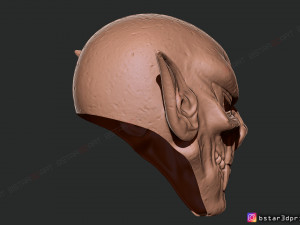morbius mask - marvel comics - darcula halloween cosplay 3d print model Model do druku 3D