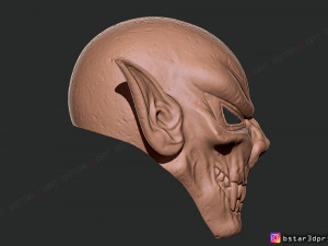 morbius mask - marvel comics - darcula halloween cosplay 3d print model Model do druku 3D