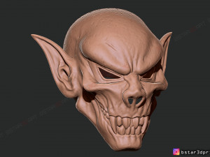 morbius mask - marvel comics - darcula halloween cosplay 3d print model Model do druku 3D