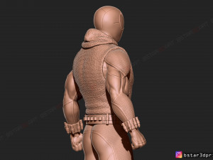 scarlet spider -spider man - marvel comics - high quality 3d print model 3D Принт Модель
