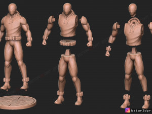 scarlet spider -spider man - marvel comics - high quality 3d print model 3D Принт Модель