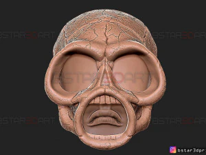 iowa sid wilson mask - slipknot mask - halloween cosplay - 3d print model 3D Print Model