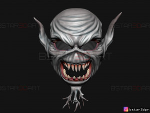iron maiden mask - legacy of the beast cosplay 3d print model Modelo de Impressão 3D