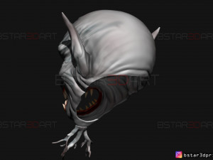 iron maiden mask - legacy of the beast cosplay 3d print model Modelo de Impressão 3D