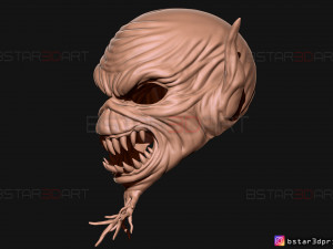 iron maiden mask - legacy of the beast cosplay 3d print model Modelo de Impressão 3D