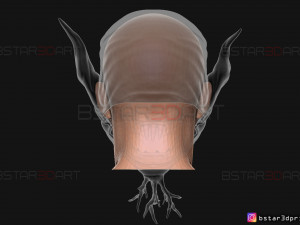 iron maiden mask - legacy of the beast cosplay 3d print model Modelo de Impressão 3D