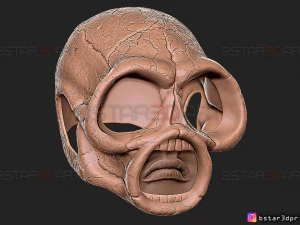 scarlet spider bust - spider man - marvel comics high quality 3d print model 3D Print Model