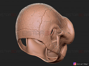 iowa sid wilson mask - slipknot mask - halloween cosplay 3d print model 3D-Druckmodell