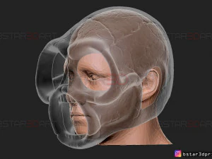 iowa sid wilson mask - slipknot mask - halloween cosplay 3d print model 3D Print Model