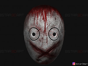 the legion julie mask - dead by daylight - the horror mask 3d print model Modelo de Impressão 3D
