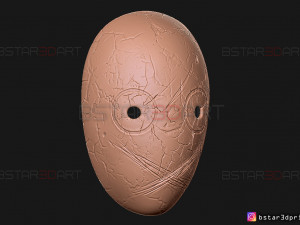 the legion julie mask - dead by daylight - the horror mask 3d print model Modelo de Impressão 3D