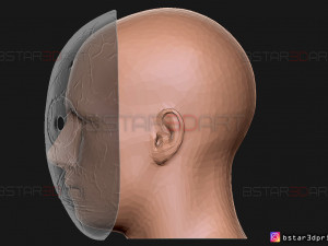 the legion julie mask - dead by daylight - the horror mask 3d print model Modelo de Impressão 3D