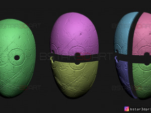 the legion julie mask - dead by daylight - the horror mask 3d print model Modelo de Impressão 3D