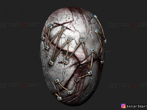 the legion susie mask - dead by daylight - the horror mask 3d print model Modelo de Impressão 3D