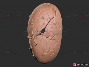 the legion susie mask - dead by daylight - the horror mask 3d print model Modelo de Impressão 3D