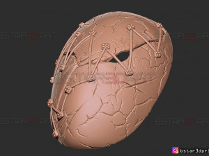 the legion susie mask - dead by daylight - the horror mask 3d print model Modelo de Impressão 3D