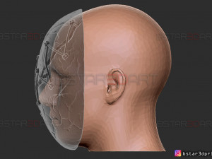the legion susie mask - dead by daylight - the horror mask 3d print model Modelo de Impressão 3D