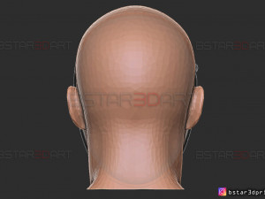 the legion susie mask - dead by daylight - the horror mask 3d print model Modelo de Impressão 3D