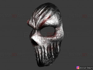 the legion joey mask - dead by daylight - the horror mask 3d print model Modèles 3D en vedette