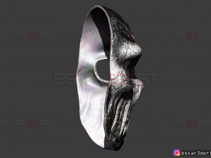 the legion joey mask - dead by daylight - the horror mask 3d print model Modèles 3D en vedette