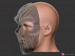 the legion joey mask - dead by daylight - the horror mask 3d print model Modèles 3D en vedette