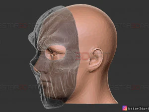 the legion joey mask - dead by daylight - the horror mask 3d print model 3D Print Model