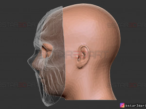 the legion joey mask - dead by daylight - the horror mask 3d print model Modèles 3D en vedette