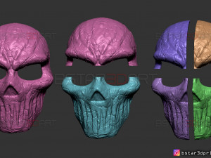 the legion joey mask - dead by daylight - the horror mask 3d print model Modèles 3D en vedette