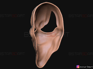 viper ghost face mask - dead by daylight - the horror mask 3d print model 3D 프린트 모델